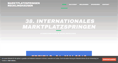 Desktop Screenshot of marktplatzspringen-re.de